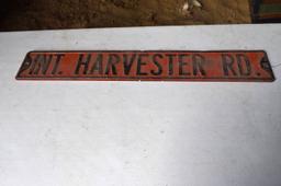 IH Steel Sign, 34" Long