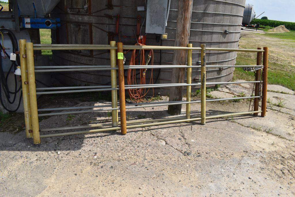 (2) Fiberglass Gates 11'