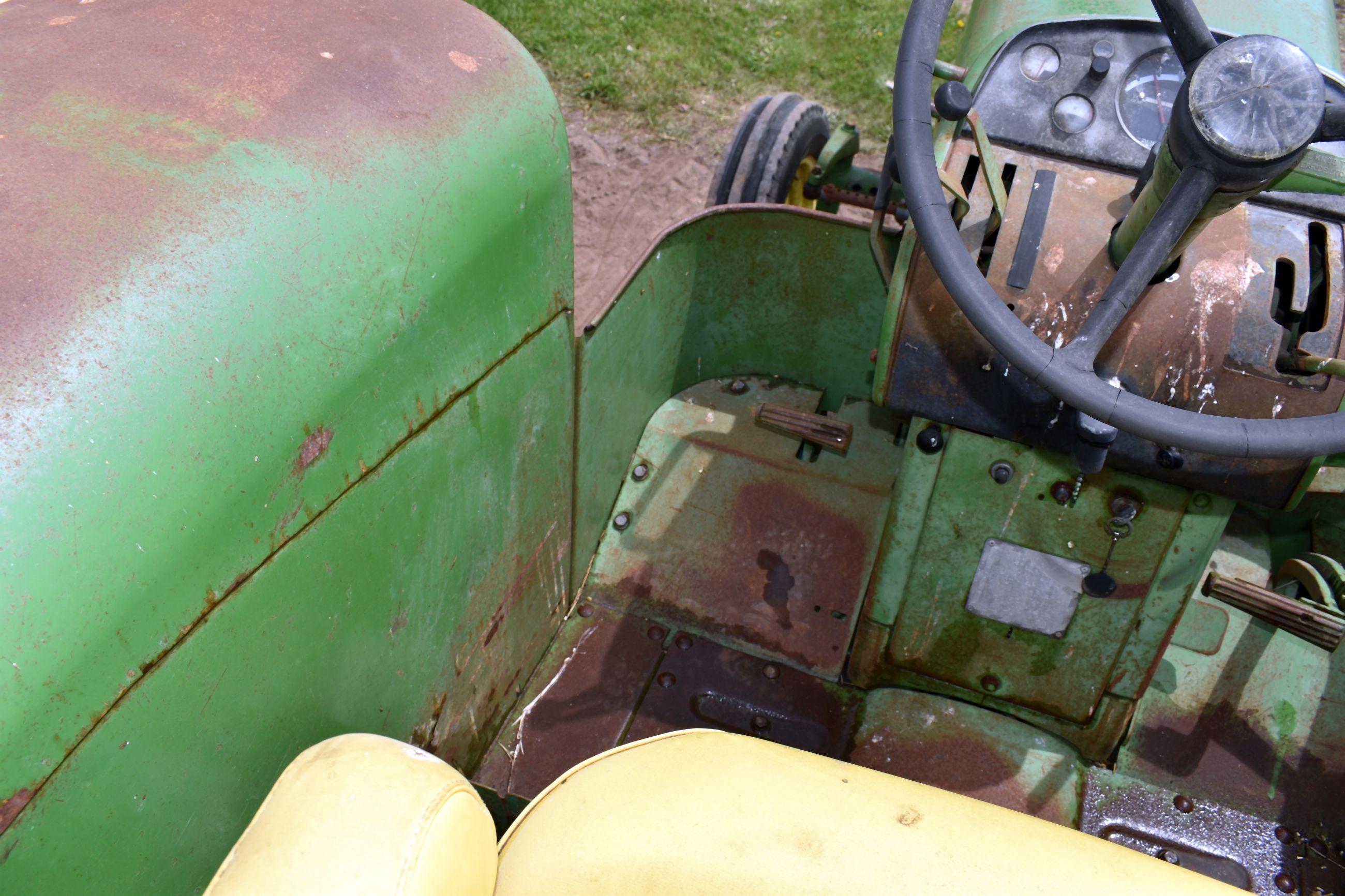 1966 John Deere 4020 Diesel Wheatland Open Station Tractor, Power Shift, 2 Hydraulics, 540/1000PTO,