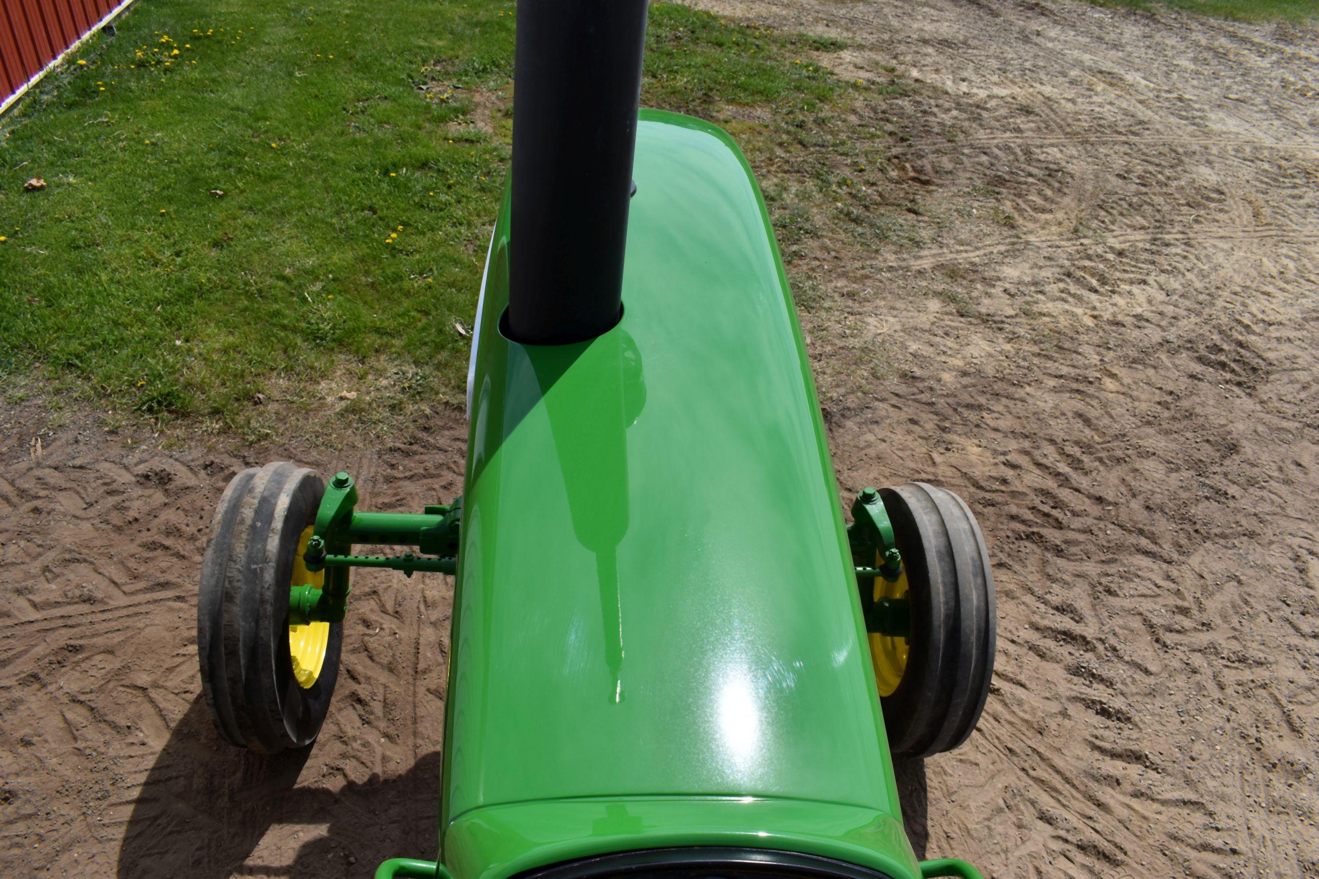 1967 John Deere 4020 Diesel Tractor, Wide Front, Open Station, New 18.4x34 Tires, 2 Hydraulics, 3pt.