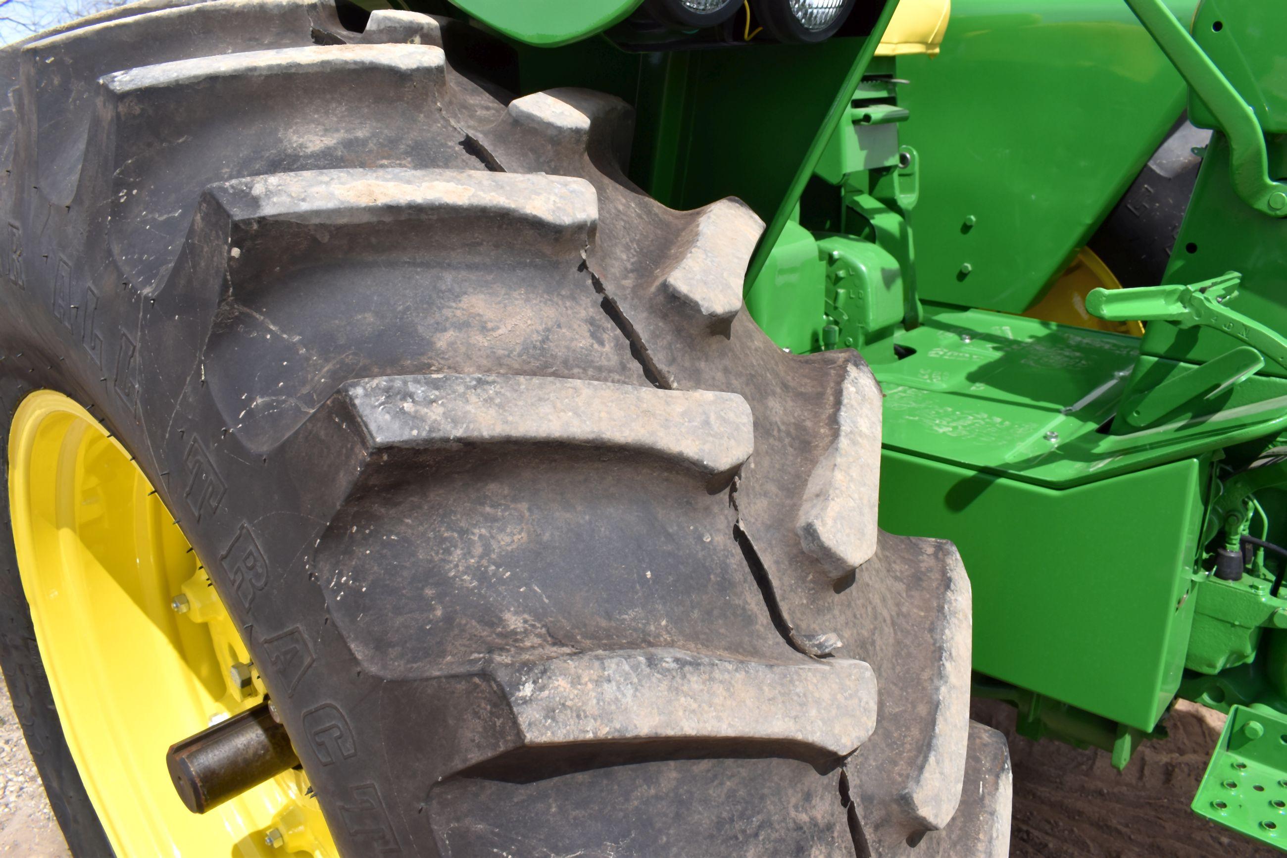 1967 John Deere 4020 Diesel Tractor, Wide Front, Open Station, New 18.4x34 Tires, 2 Hydraulics, 3pt.