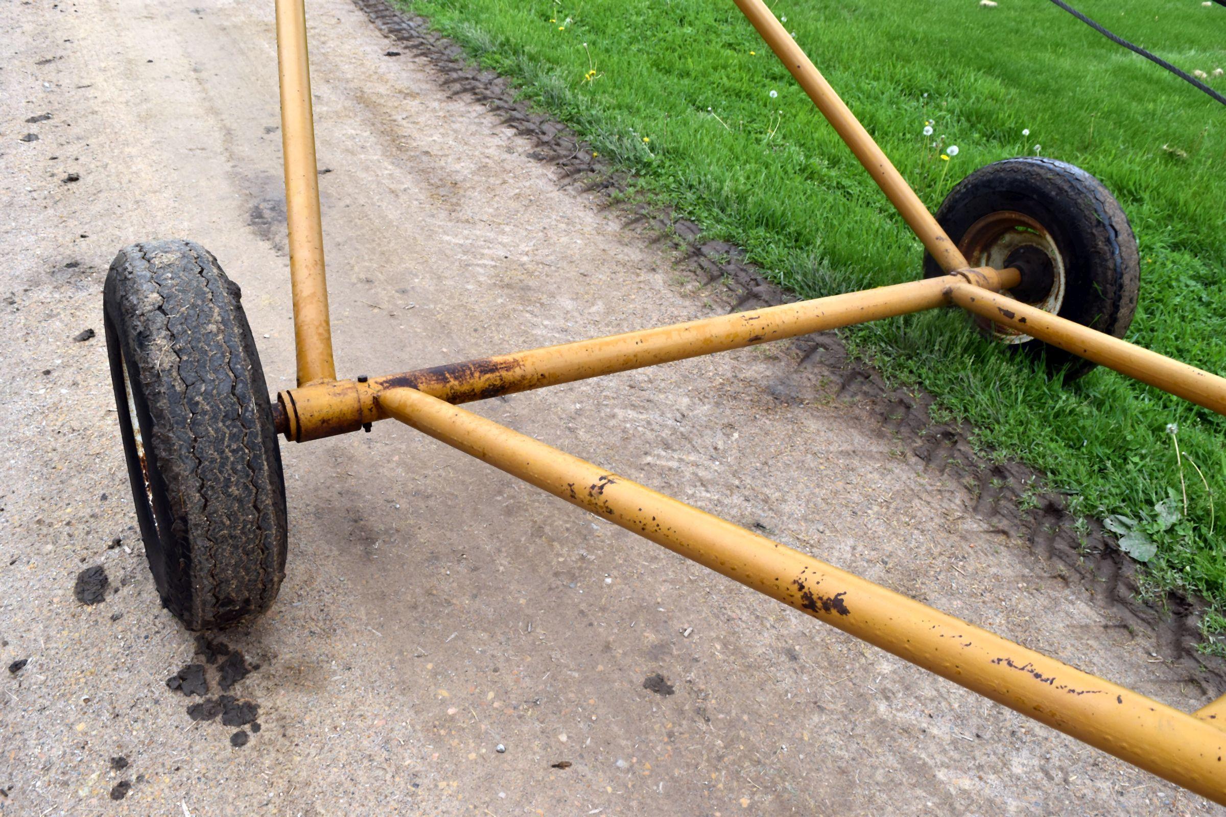 Hutchinson Model 50, 40’ Conveyor Mass-Ter Mover, PTO and Motor Drive, No Motor, Needs to be reassem