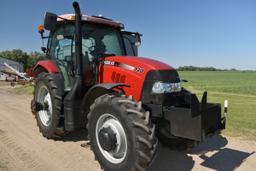 2012 Case IH 140 MAXXUM MFWD, 921 Hours, 380/85R38 85% With Axle Duals, 3pt Quick Hitch, 3 Hydraulic