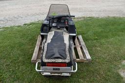 Artic Cat Jag 340 Snowmobile, Motor Is Free, 3714 Miles Showing