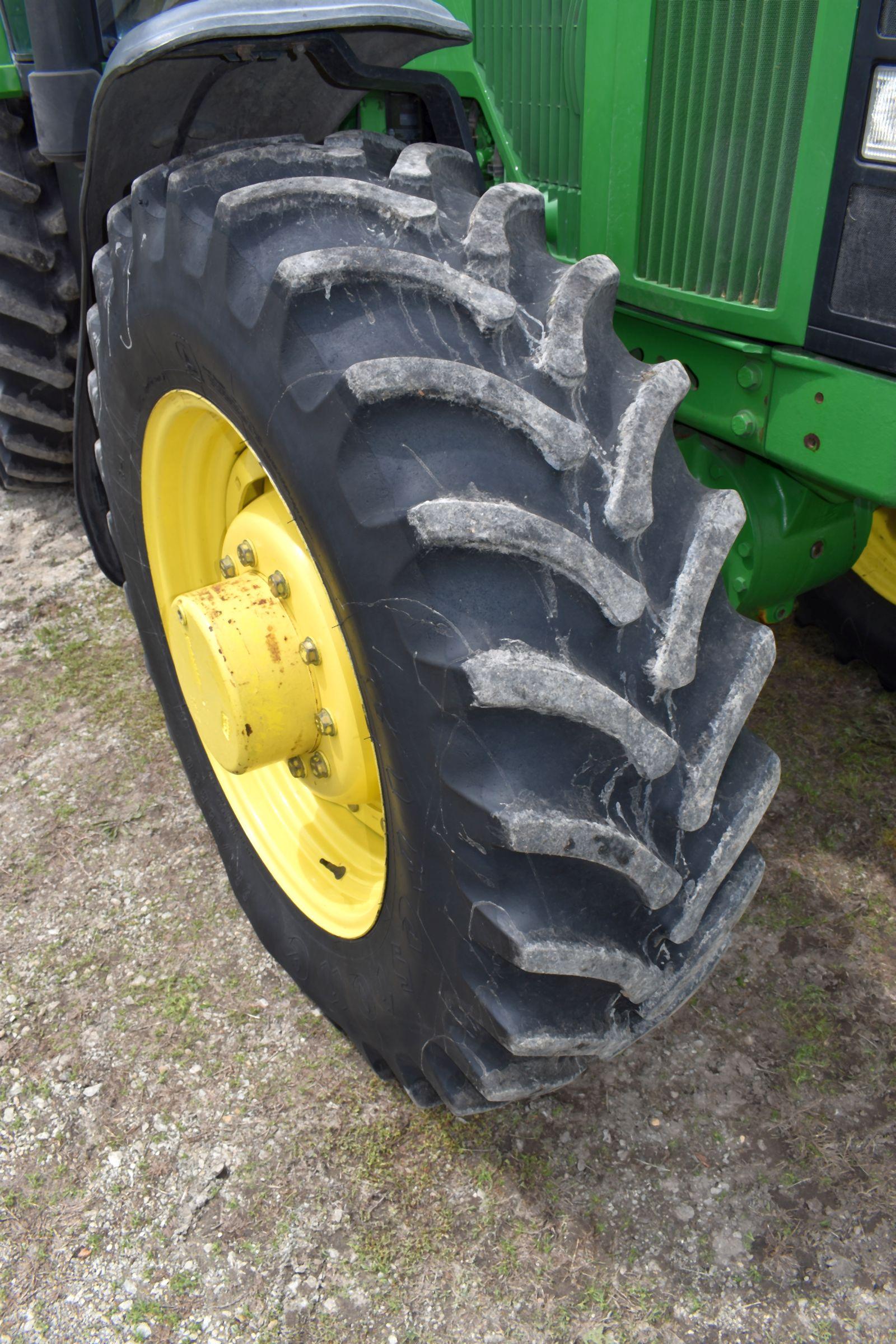 1995 John Deere 7800 MFWD, 3823 Hours, 480/80R42 Rear Duals 75%, PS 19 Sp, 3pt, No Quick Hiitch