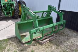 John Deere 7’ Grapple Bucket Fits 741 Loader, Very Little Use