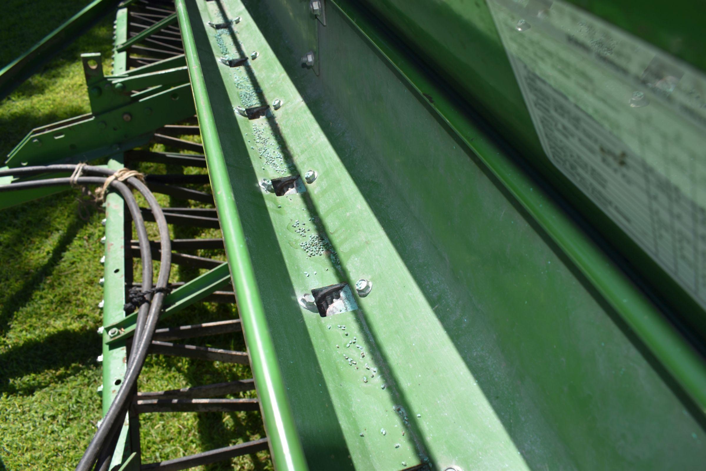 John Deere 8300 Grain Drill, 13’x 6” Spacings, Small Grass Attachment, Markers