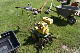 John Deere 524 Front Tine Tiller With JD Motor, Motor Is Free