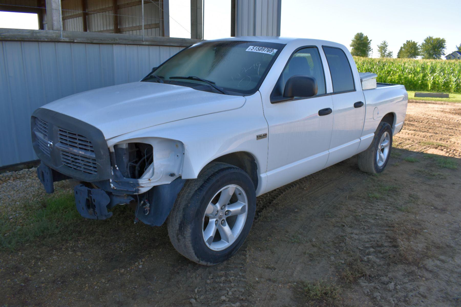 2006 Dodge 5.7 Hemi Crew Cab, 2WD, 358,332 Miles, Runs & Drives, Parts Truck, NO TITLE