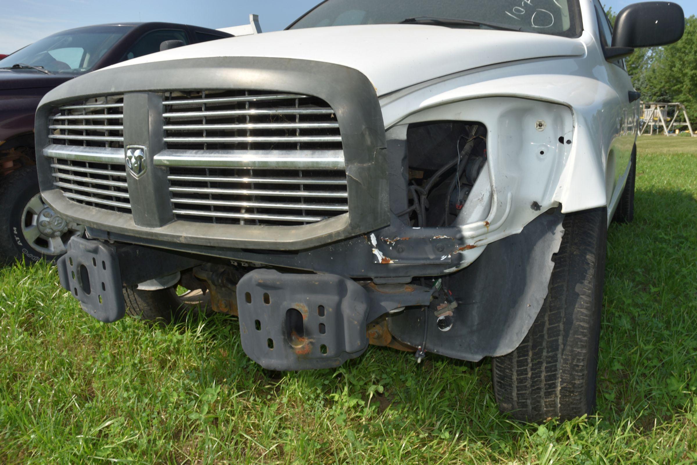 2006 Dodge 5.7 Hemi Crew Cab, 2WD, 358,332 Miles, Runs & Drives, Parts Truck, NO TITLE