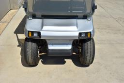 Club Car Electric Golf Cart, Runs And Drives, Roof, Flip Down Windshield, 2 Chargers, LED Lights, Ra