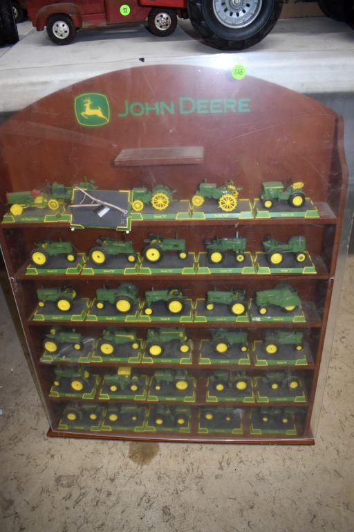 John Deere Tractors On Display