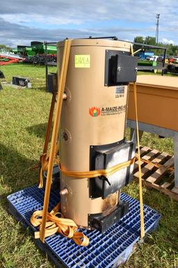 A-Maize-Ing Boiler, Model LDJ 991-10 With  Corn Pellet Bin Hopper