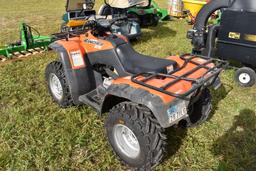 2001 Honda Rancher 4 Wheeler, New Tires,  Fresh Tune Up, 1 Year Old Battery, 5962  Miles, Clean