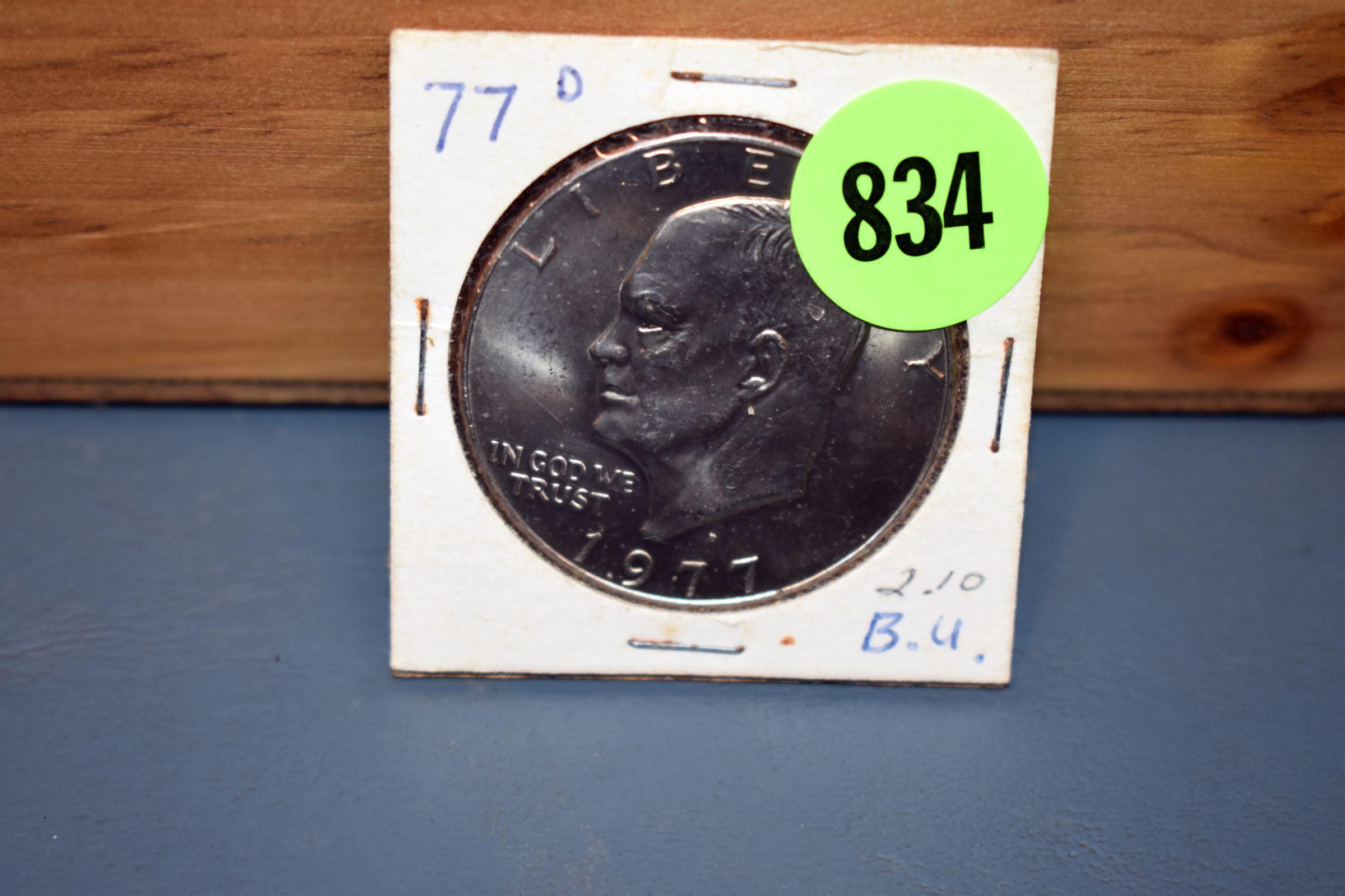 1977D Eisenhower Dollar