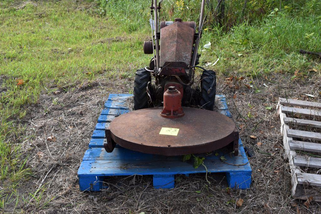 Gravley walk behind rotary mower non runnng