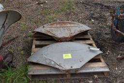 3 Ford rear fenders