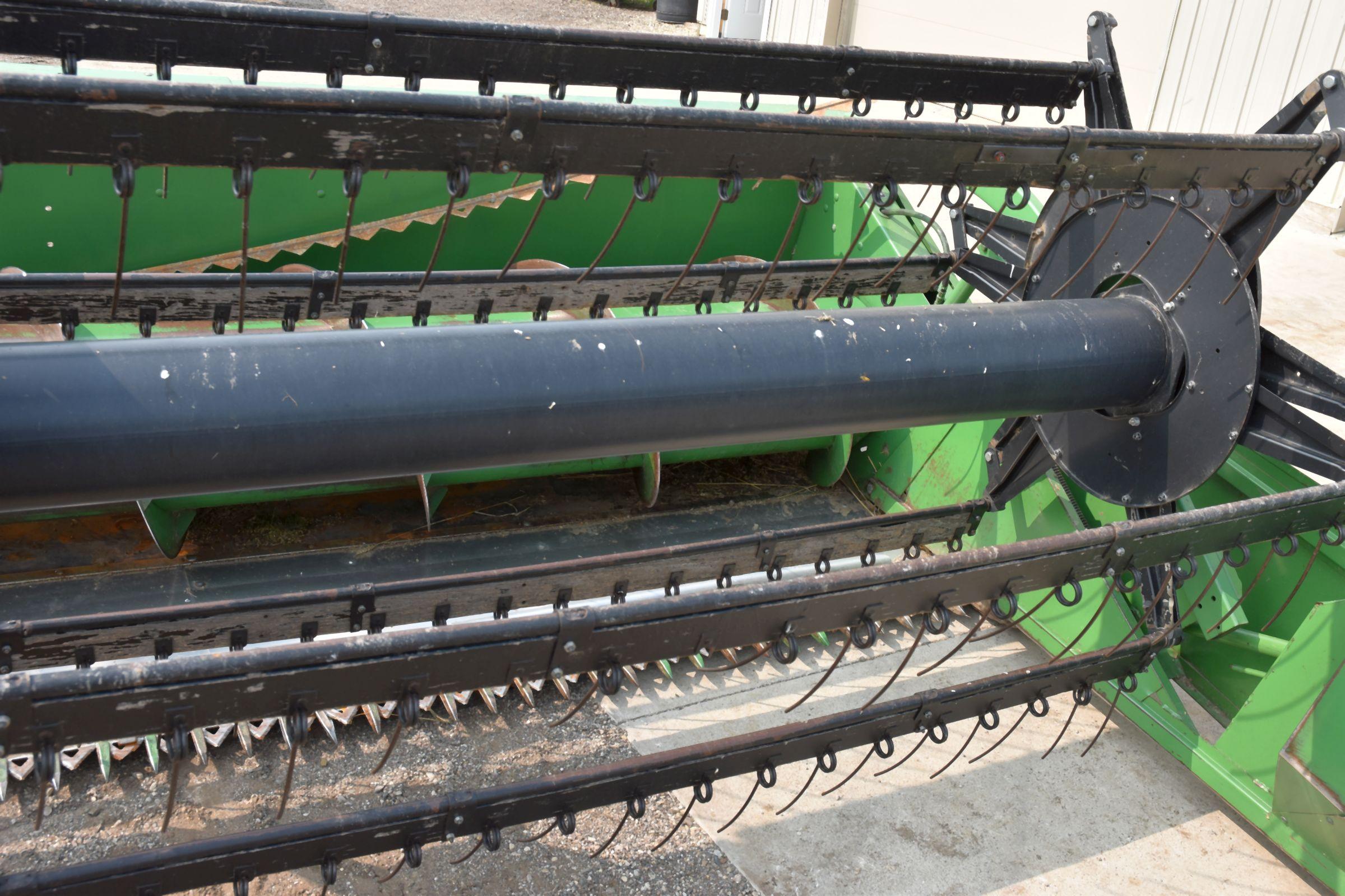 John Deere 220 Bean Head, 20’, Rock Guard, SN: F611673, New Sickle and Section In 2019