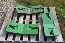 (3) John Deere 10 or 20 Series Slab Weights, Selling 3 x $