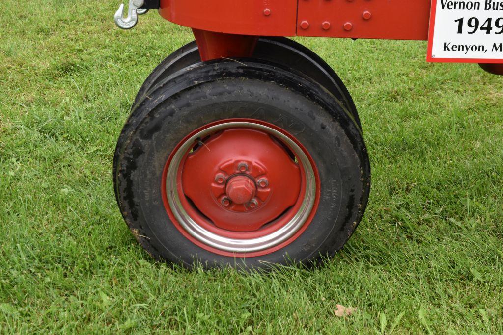 1949 Custom Model B Tractor, N/F, Clam Shell Fenders, New 12.4-38 Tires, 540PTO,Belt Pulley, Fully R