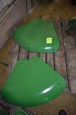 Pair Of John Deere Clam Shell Fenders