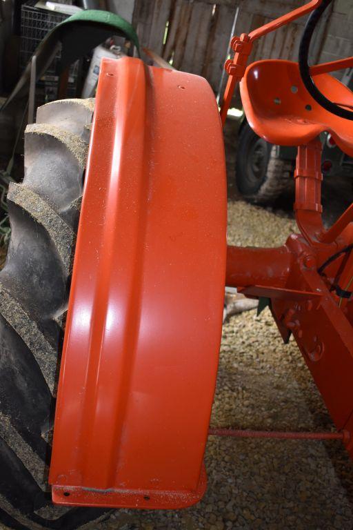 Allis Chalmers WC Tractor, N/F, Front & Rear Round Spoke Rims, Restored, Runs Good, SN: WC77929, Not