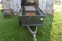 Bantam Model T3-C Single Axle Military Trailer,In Very Good Condition, 4' x 6'