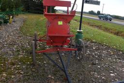 Custom Built Steel Wheel Water Wagon, With F.E. Myers & Bro Water Pump