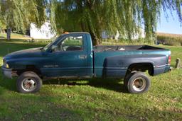 1997 Dodge Ram 3500 PickUp,4x4, Dually, V8, Reg Cab, Auto, Unknown Miles, Showing 45,XXX, Does Not R