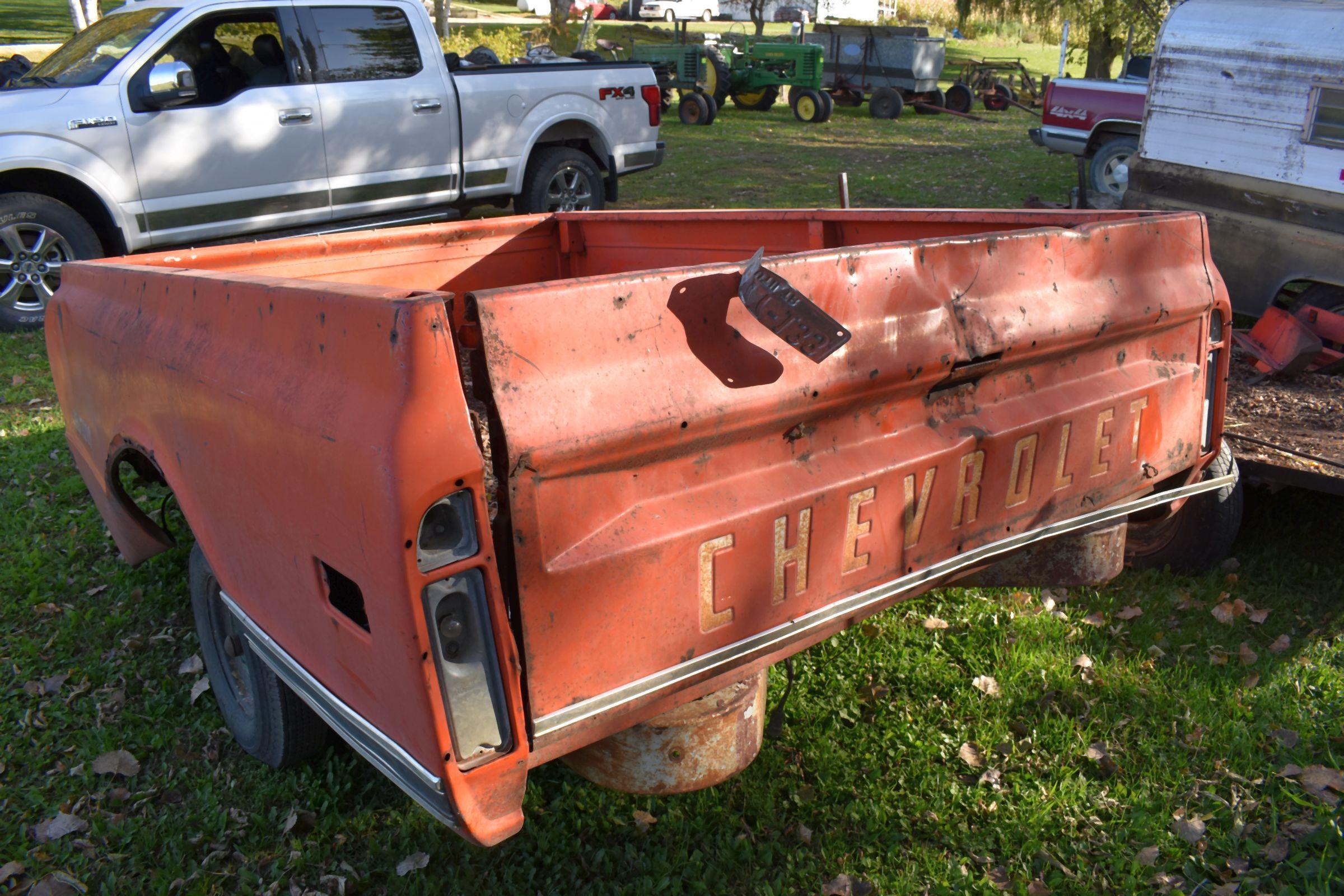 Shop Built PickUp Box Trailer, Single Axle, No Title