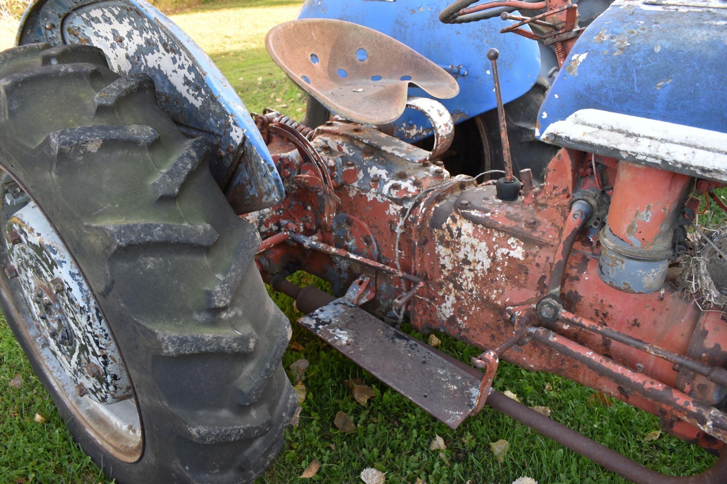 Ford 9N Tractor, Fenders, Motor Is Free, 3 Speed, 11.2x28 Tires