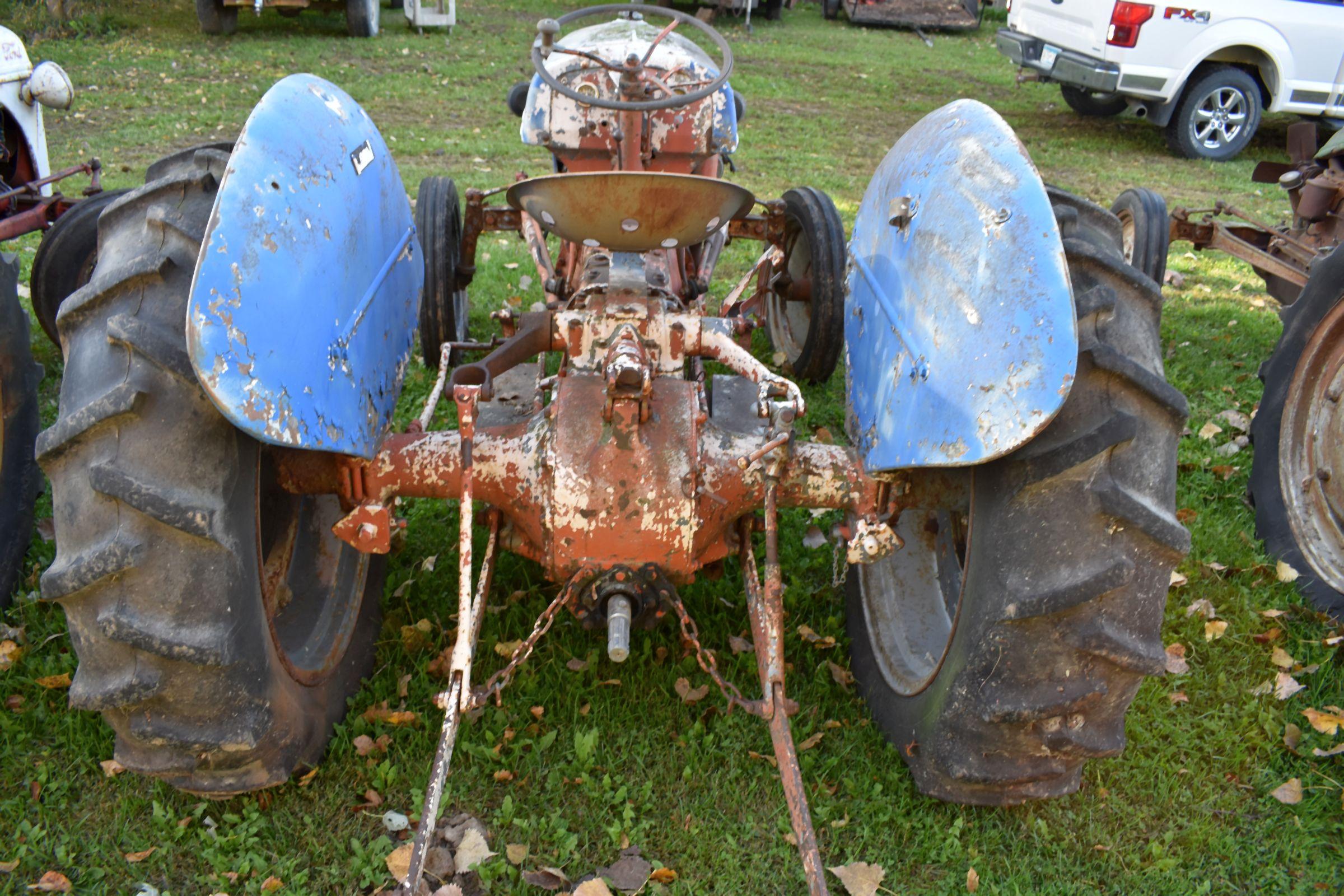 Ford 9N Tractor, Fenders, Motor Is Free, 3 Speed, 11.2x28 Tires