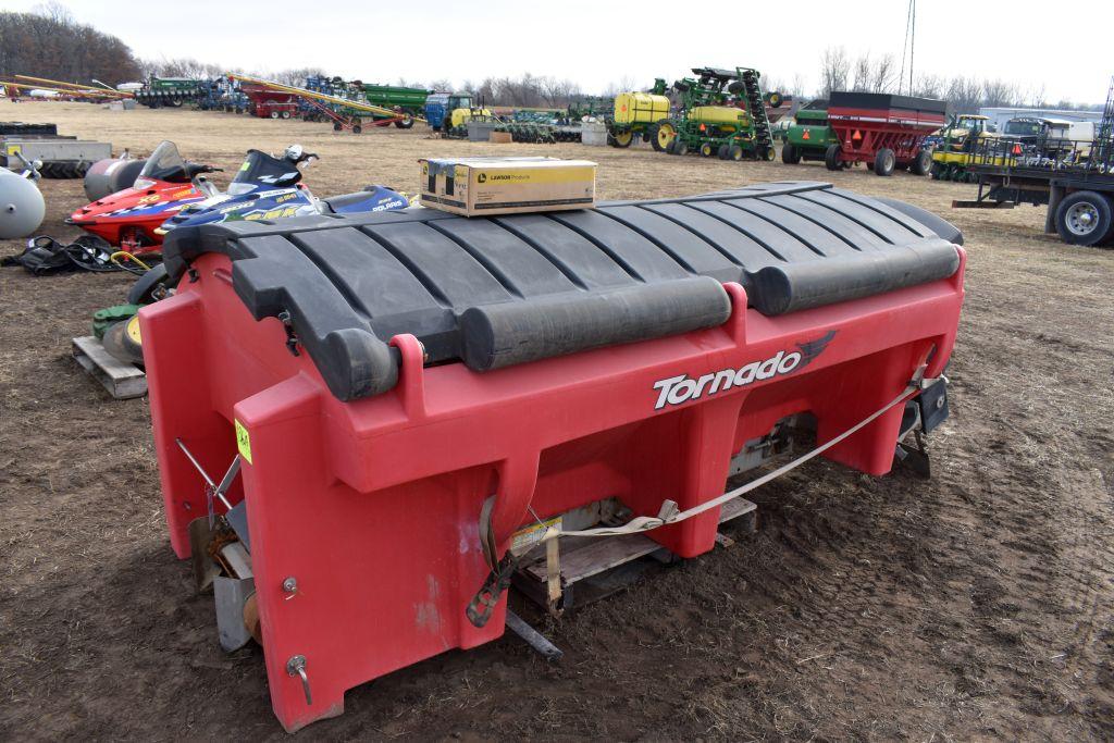 Western Tornado Poly Box Pickup Sander, SS  Pan, With Wire Harness