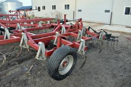 WilRich Quad 5 Field Cultivator, 46.5’ 4 Bar Harrow, Gauge Wheels, Walking Tandems All Around, SN: 4