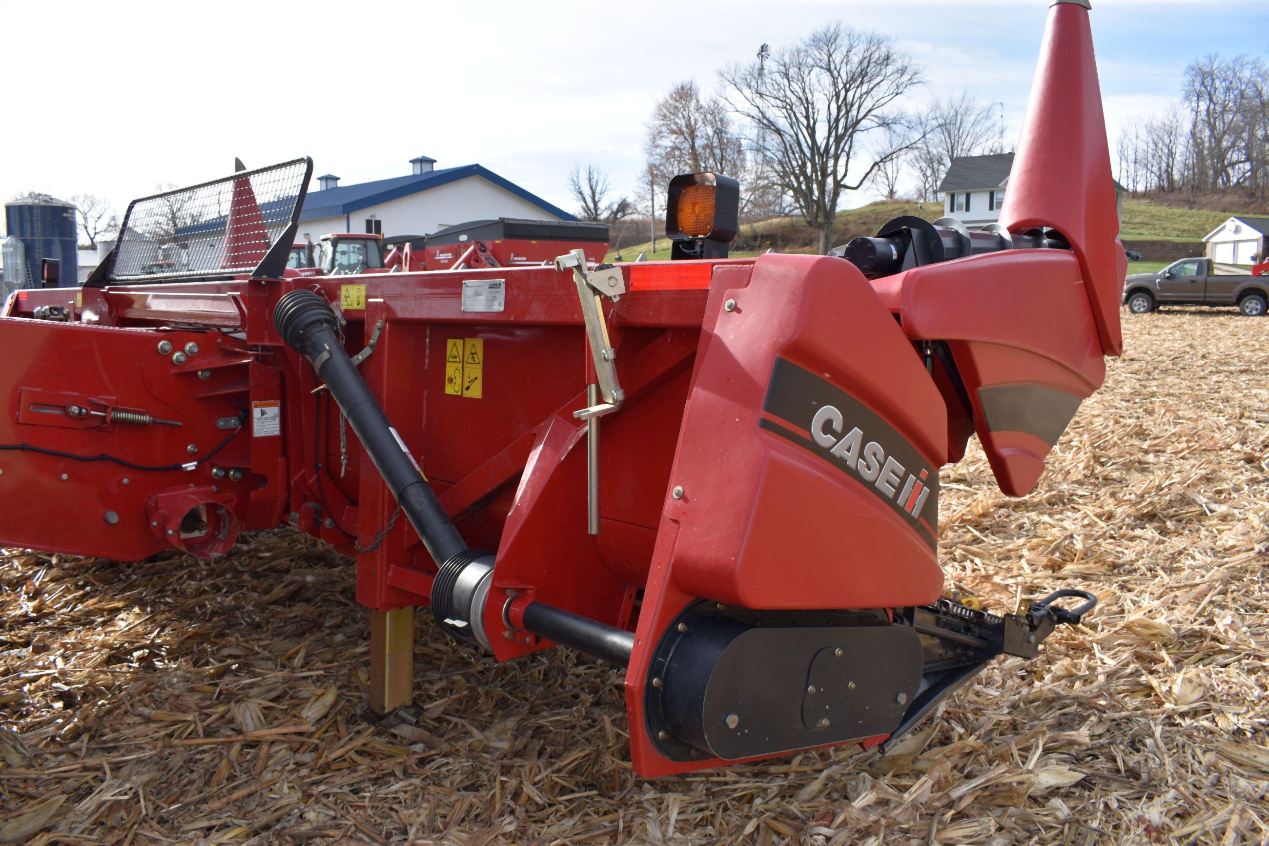 2016 Case IH 4408 Corn Head, 8 Row 30”, Hydraulic Deck Plates, Knife Rolls, Single Point Hookup, Dua