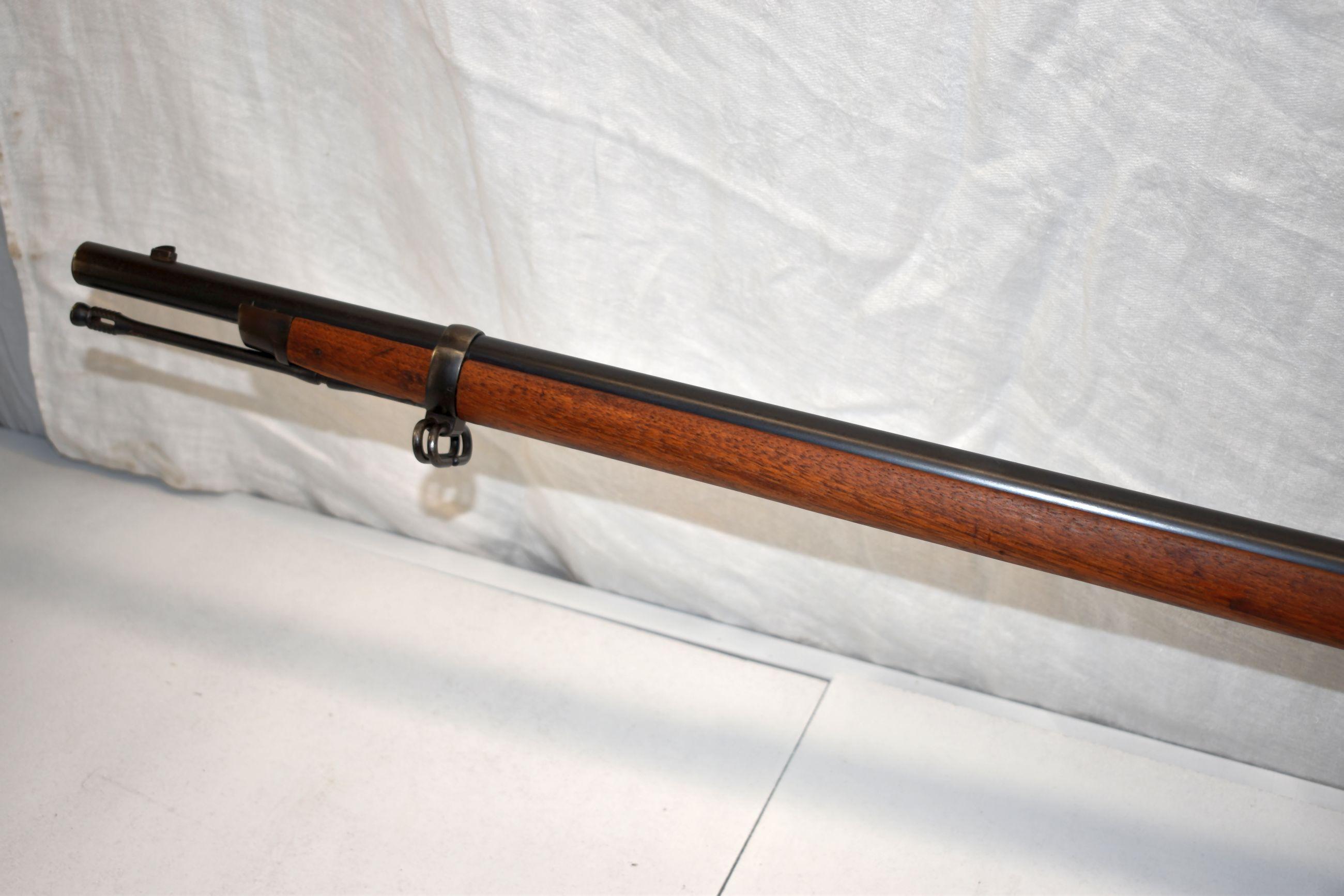 Springfield 1873 Trap Door Long Range Buffington, Black Powder, Rear Sights, Mfg 1882