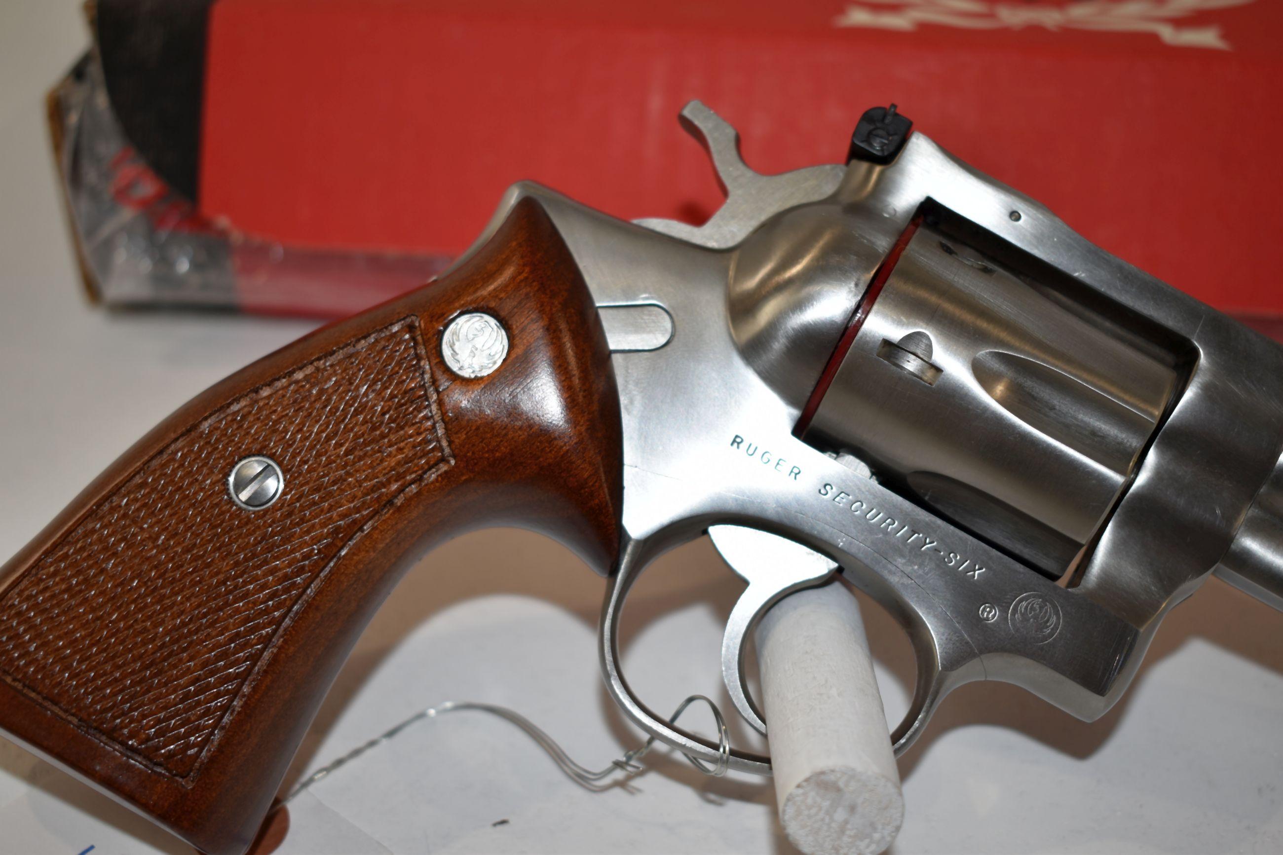 Ruger Security-Six 357 Magnum Stainless Steel Revolver, Minneapolis Police 1978 Commemorative, SN: 1