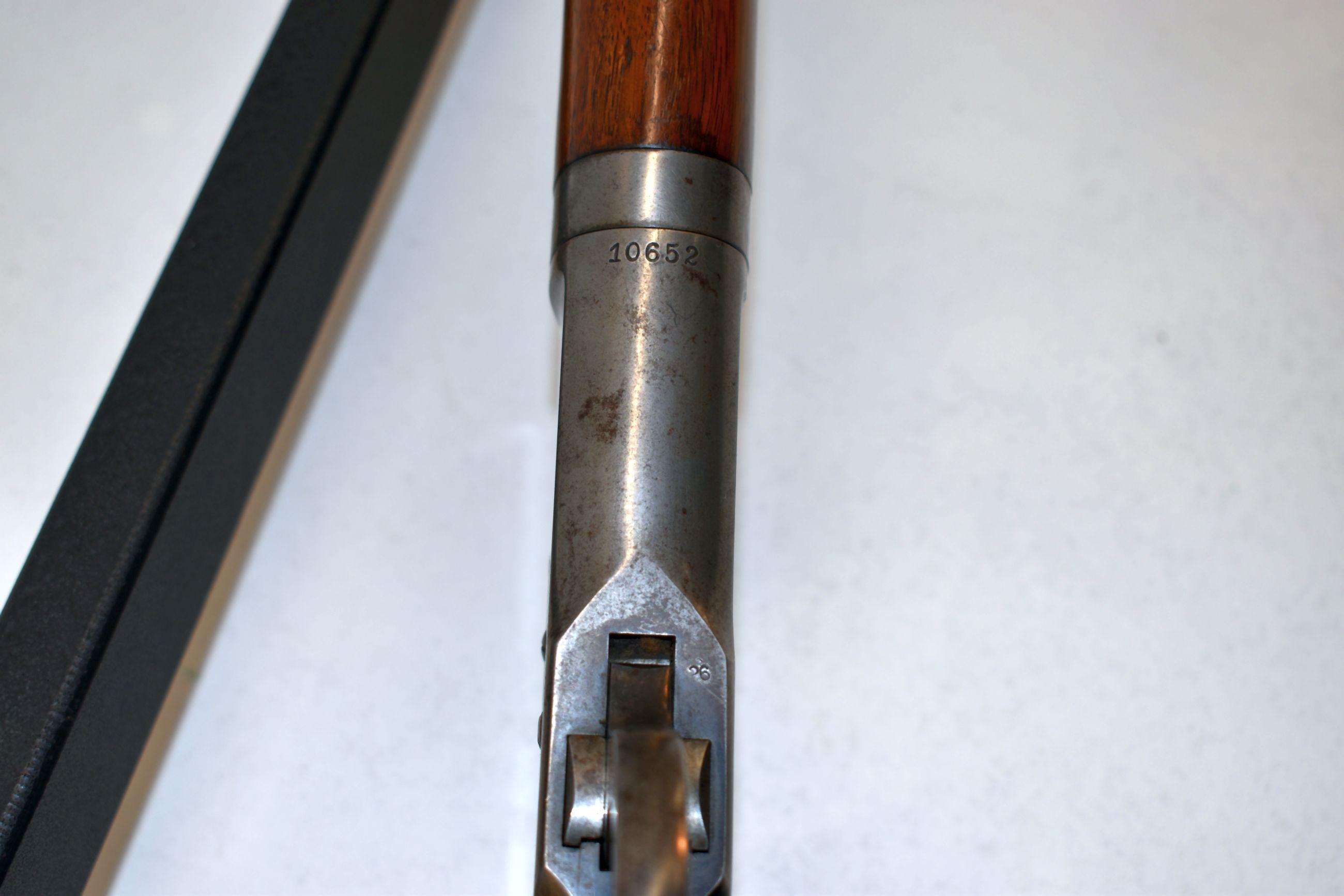 Winchester Model 53 Lever Action Rifle, 25-20 Cal., 22" Round Barrel, SN: 10652