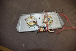 Speedway 1972-1974 NOS Dash Panel With Speedometer And Tachometer