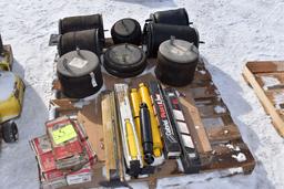 8 Semi Truck/Trailer Air Bags, Shocks, Slack Adjusters