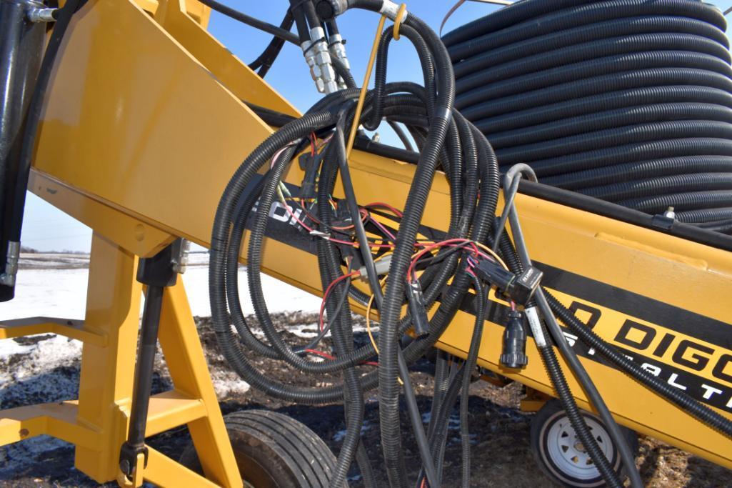 Soil Max Gold Digger Stealth ZD Pull-Type Tile Plow 4" Boot Only, Like New Condition, Wiring Harness