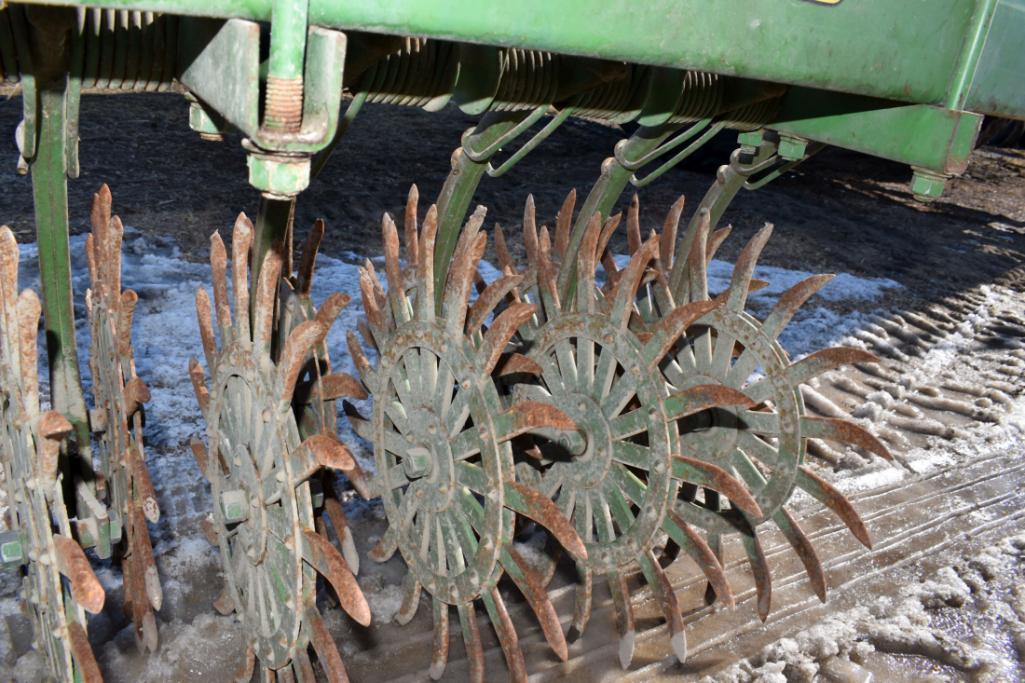 John Deere 400 Rotary Hoe, 20', 3pt, Stone Guard