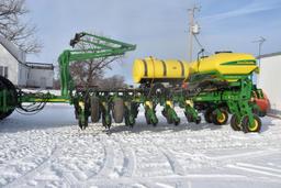 2010 John Deere 1770NT CCS Planter 16 Row 30" Liquid Fertilizer In-Furrow, Center Seed System,