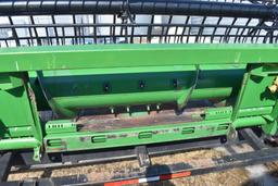 2013 John Deere 630F HydraFlex Bean Platform, Crary Air Reel, 30', Single Point Hookup, Full Finger