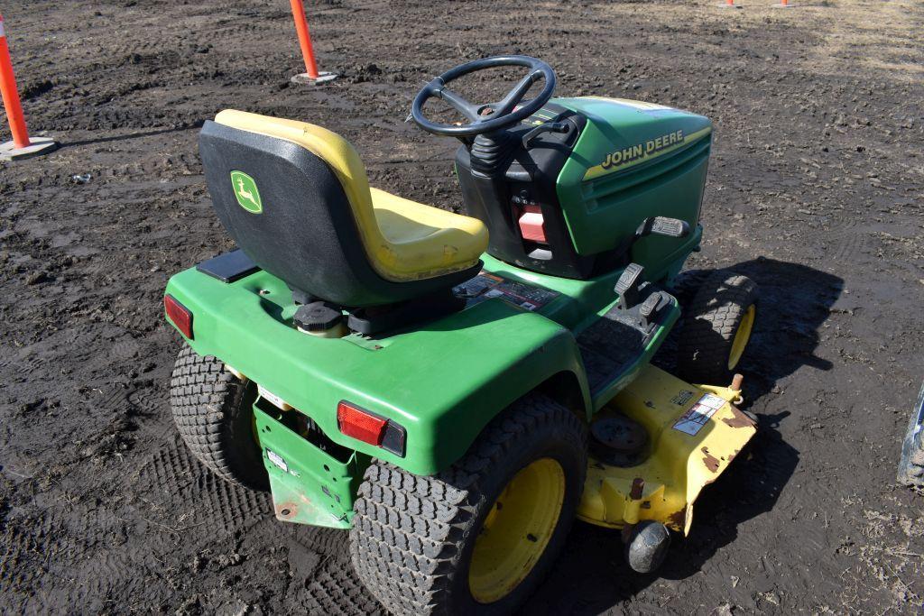 John Deere 345 Garden Tractor, 53" Mower Deck, 201