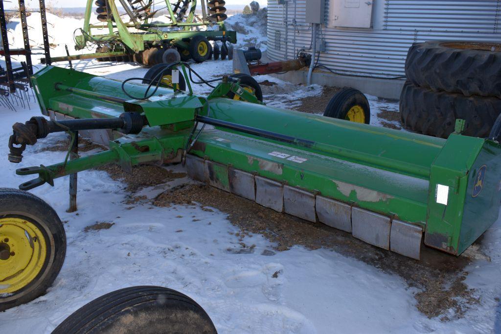 John Deere 115 PT Stalk Chopper, 1 3/8" 1000PTO, 4 Wheel Transport, Hydraulic Lift,