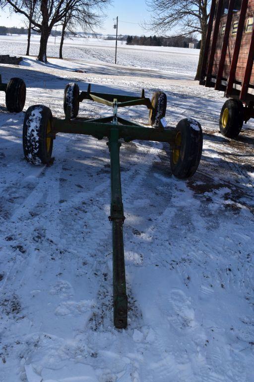 John Deere 1065A Running Gear, 11L-15 Tires, extension pole