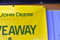 Vinyl 30"x36" Single Sided John Deere Sign