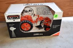 Country Classics Allis Challmers "G" Plow, 1/16 Scale, Signed by Joseph Ertl