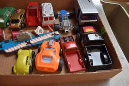 Assortment of Small Toy Cars & Trucks, Some Tonka